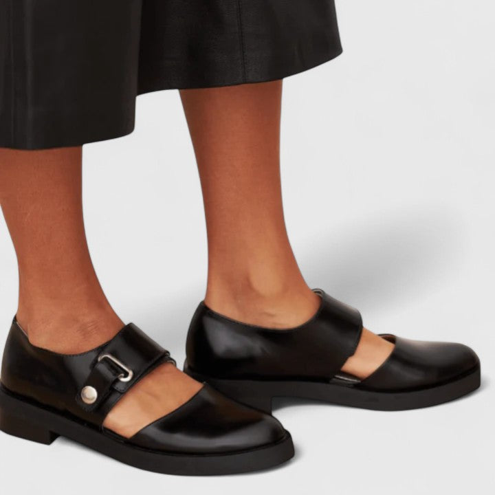 Adrienne Fabron | Buckle Strap Mary Jane Loafers - Image 2