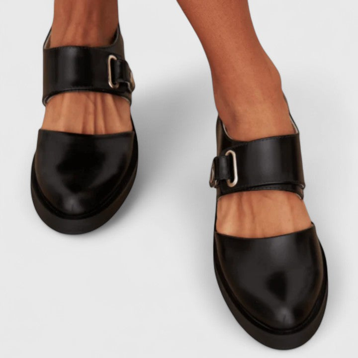 Adrienne Fabron | Buckle Strap Mary Jane Loafers - Image 3