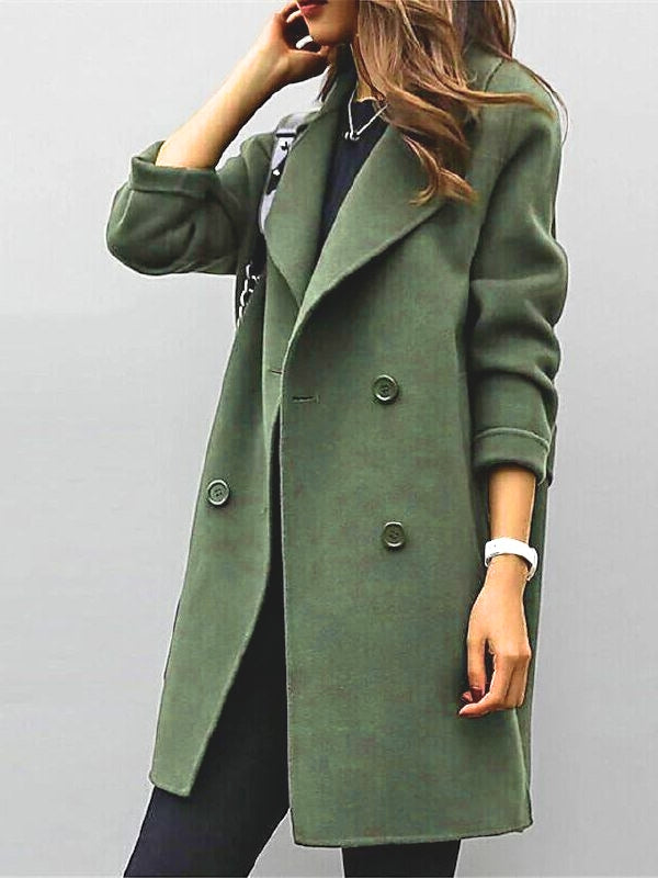 Agathe Lefevre | Double-Breasted Longline Coat - Image 3