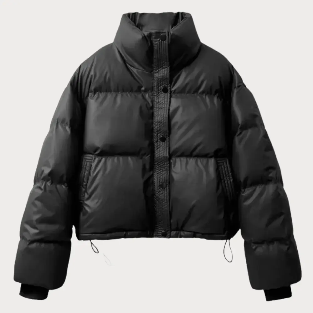 Alix Verdier | Cropped Quilted Puffer Jacket - Image 1