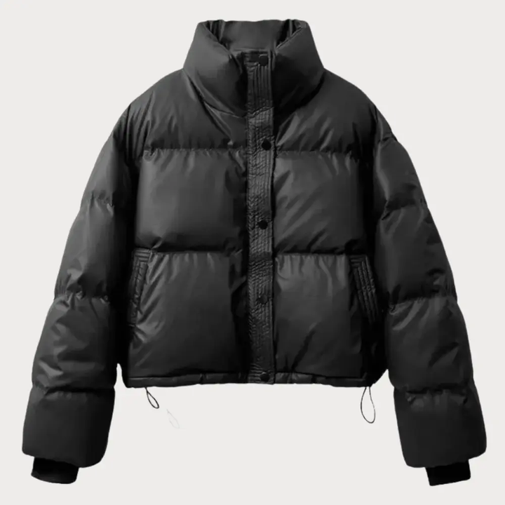 Alix Verdier | Cropped Quilted Puffer Jacket - Image 1