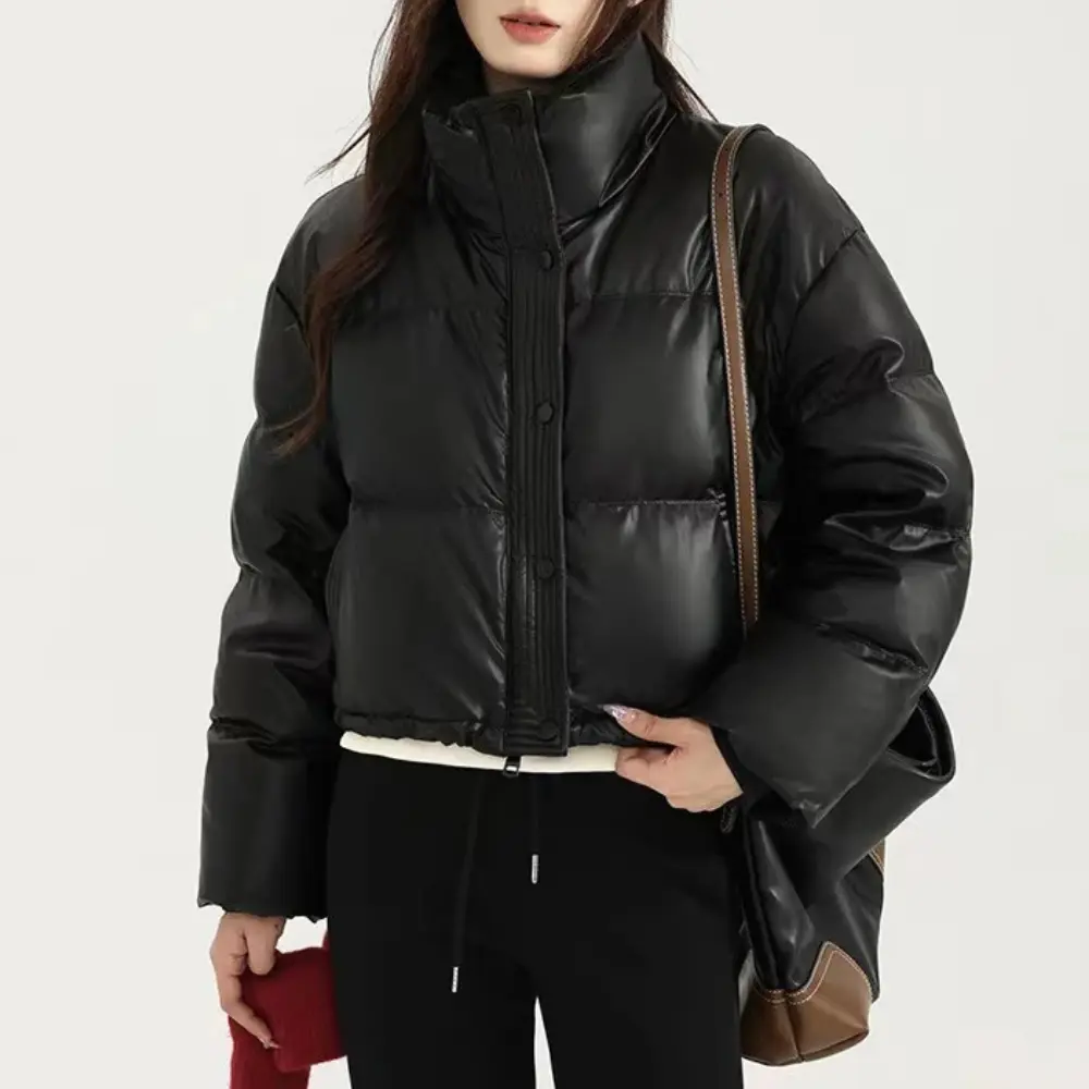 Alix Verdier | Cropped Quilted Puffer Jacket - Image 2