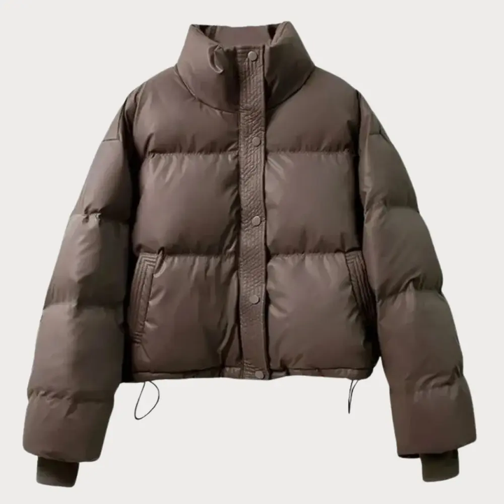 Alix Verdier | Cropped Quilted Puffer Jacket - Image 4