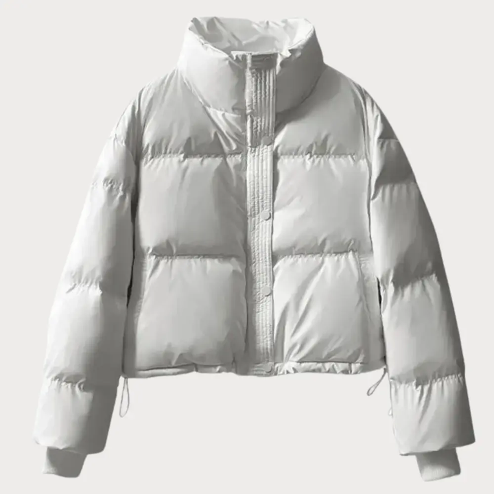 Alix Verdier | Cropped Quilted Puffer Jacket - Image 5