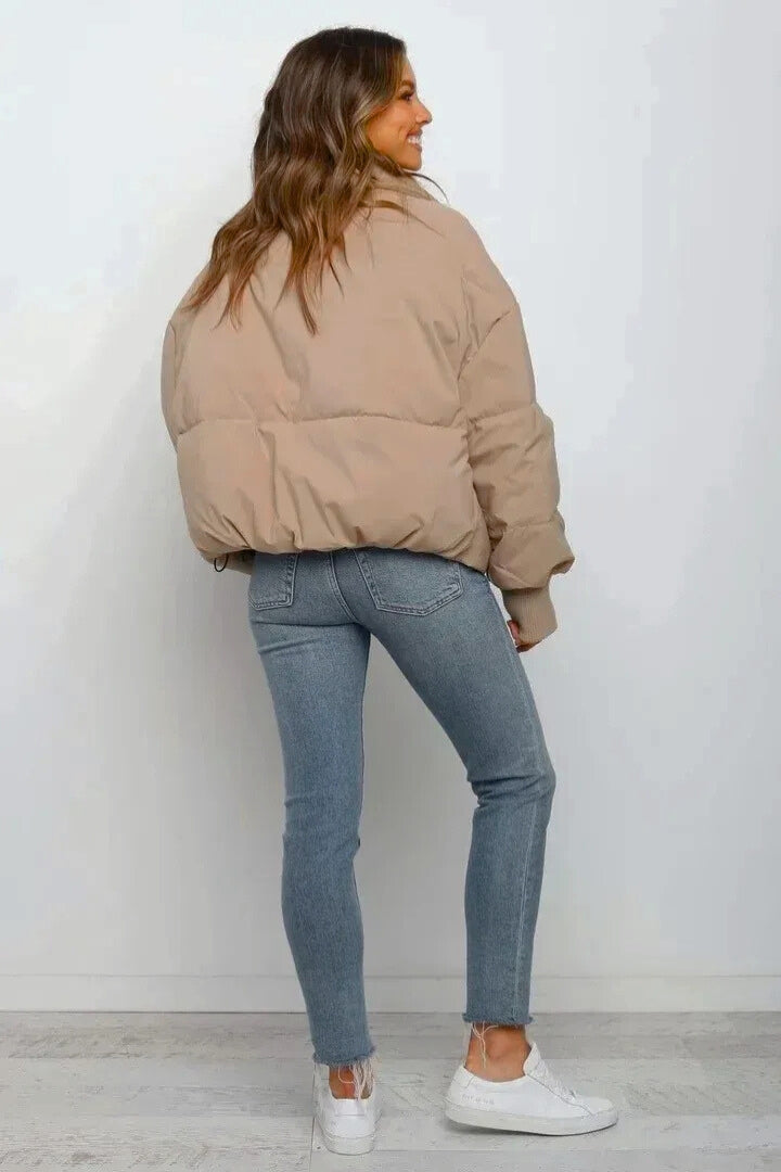 Anais Berger | Cropped Quilted Puffer Jacket - Image 2