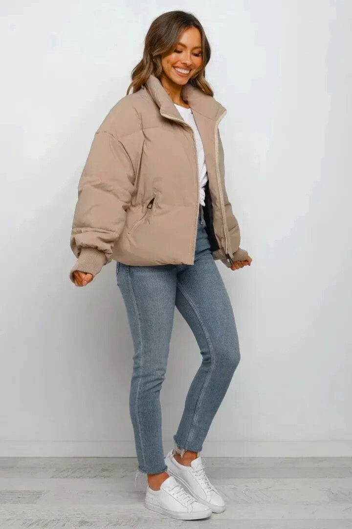 Anais Berger | Cropped Quilted Puffer Jacket - Image 3