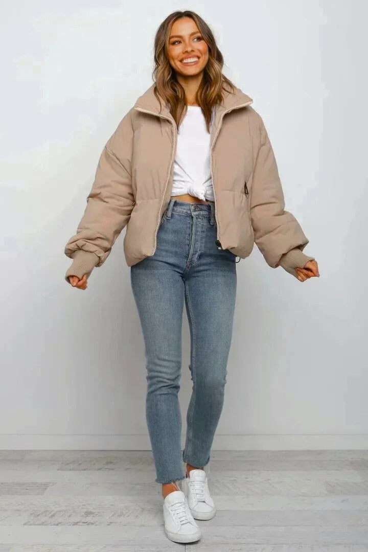 Anais Berger | Cropped Quilted Puffer Jacket - Image 5