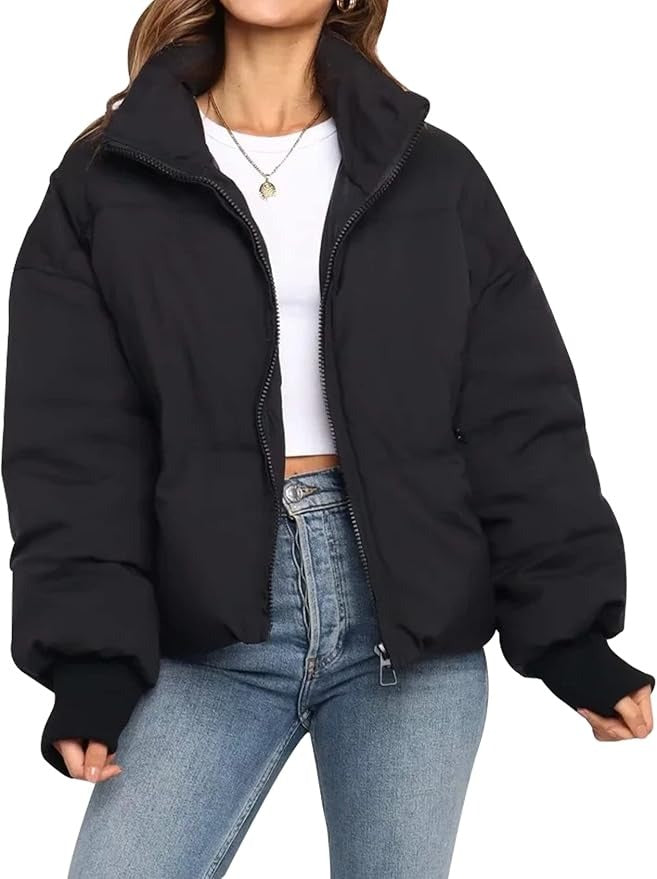 Anais Berger | Cropped Quilted Puffer Jacket - Image 6