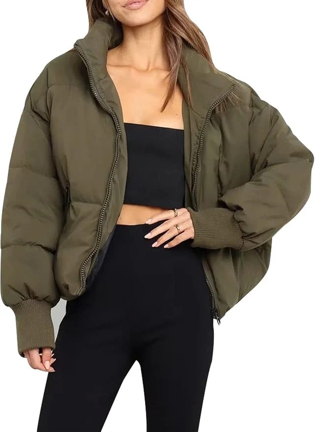 Anais Berger | Cropped Quilted Puffer Jacket - Image 7