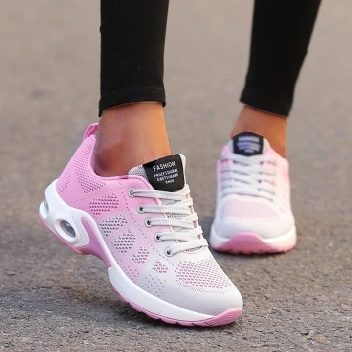 Angelique Bourdaine | Mesh Knit Air Cushion Sneakers - Image 11