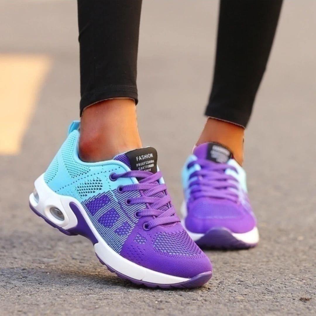Angelique Bourdaine | Mesh Knit Air Cushion Sneakers - Image 13