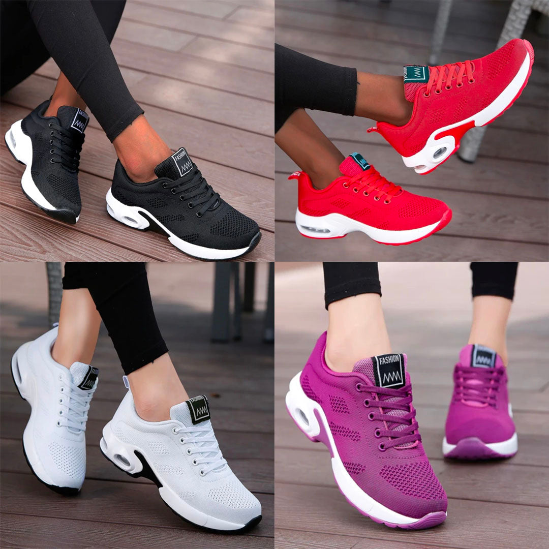 Angelique Bourdaine | Mesh Knit Air Cushion Sneakers - Image 14