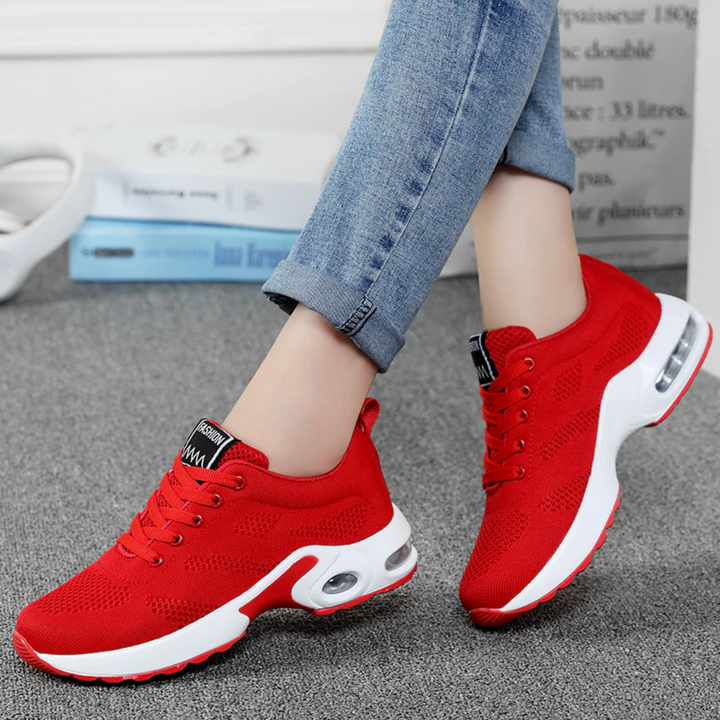 Angelique Bourdaine | Mesh Knit Air Cushion Sneakers - Image 3