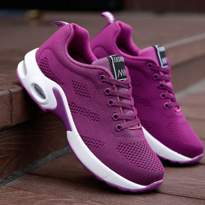 Angelique Bourdaine | Mesh Knit Air Cushion Sneakers - Image 4