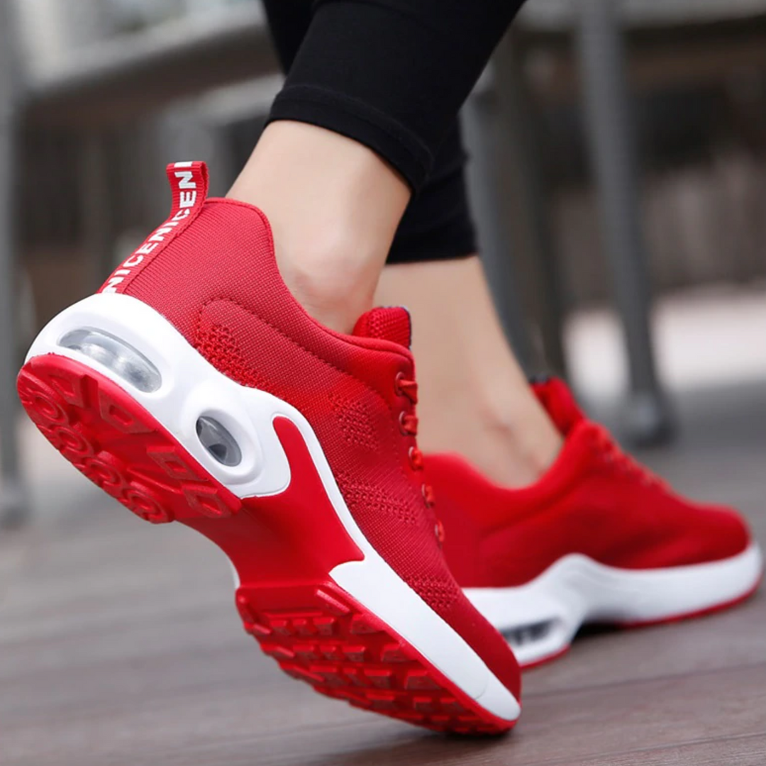 Angelique Bourdaine | Mesh Knit Air Cushion Sneakers - Image 5