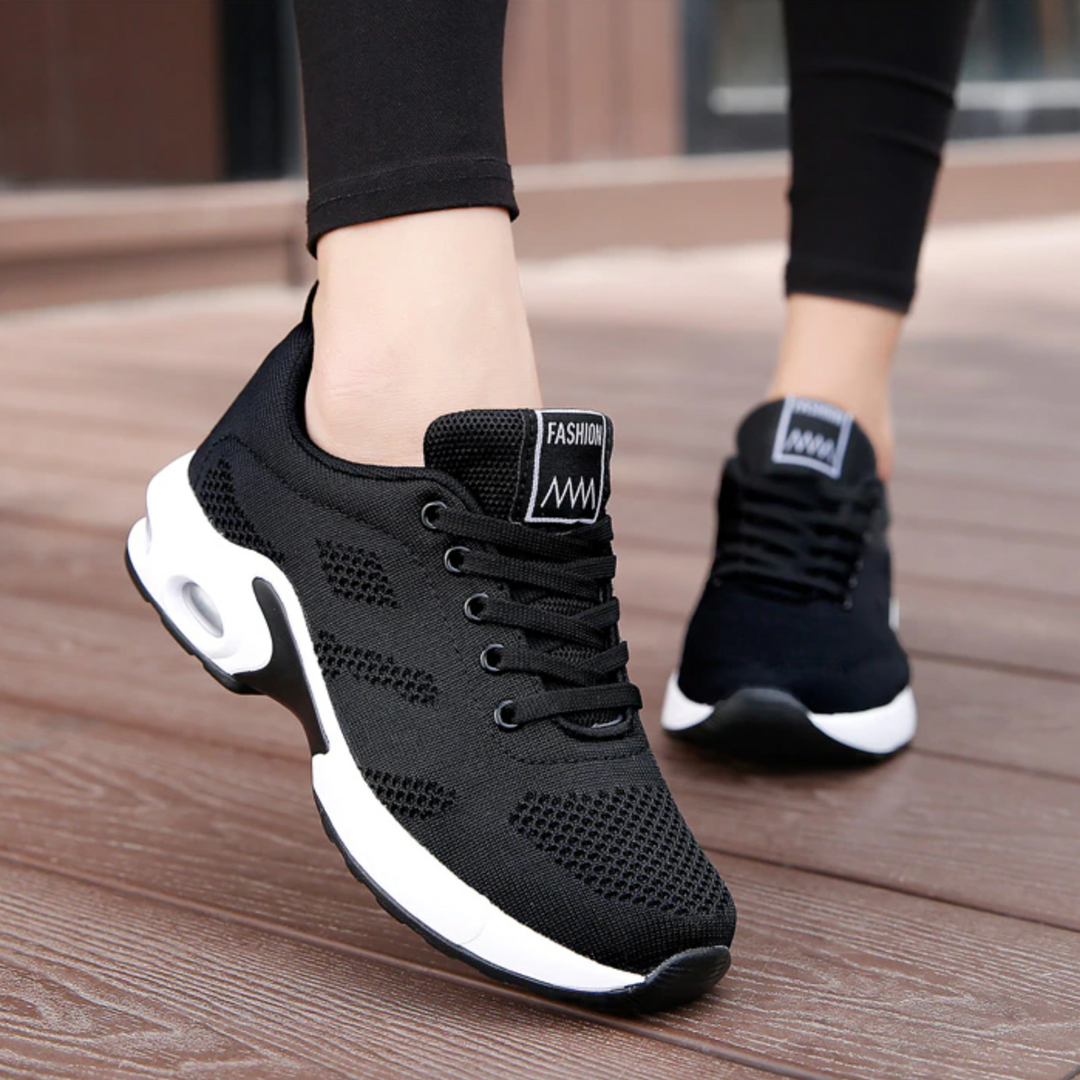 Angelique Bourdaine | Mesh Knit Air Cushion Sneakers - Image 6