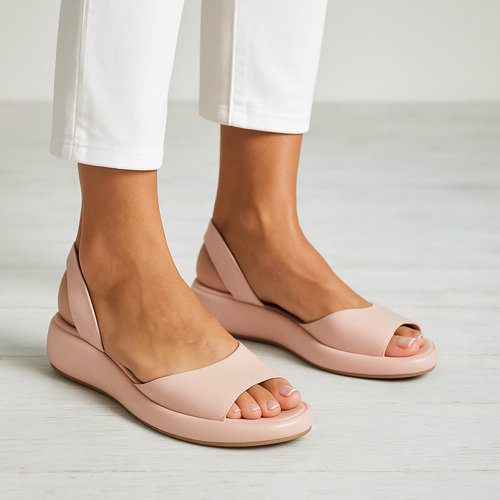 Anouk Marchetti | Cushioned Slingback Wedge Sandals - Image 2