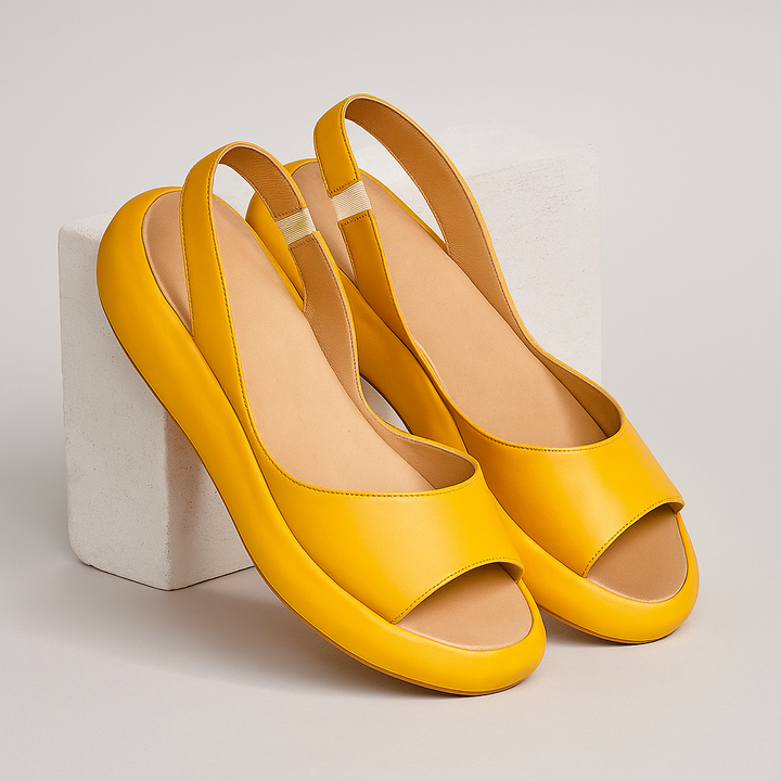 Anouk Marchetti | Cushioned Slingback Wedge Sandals - Image 7