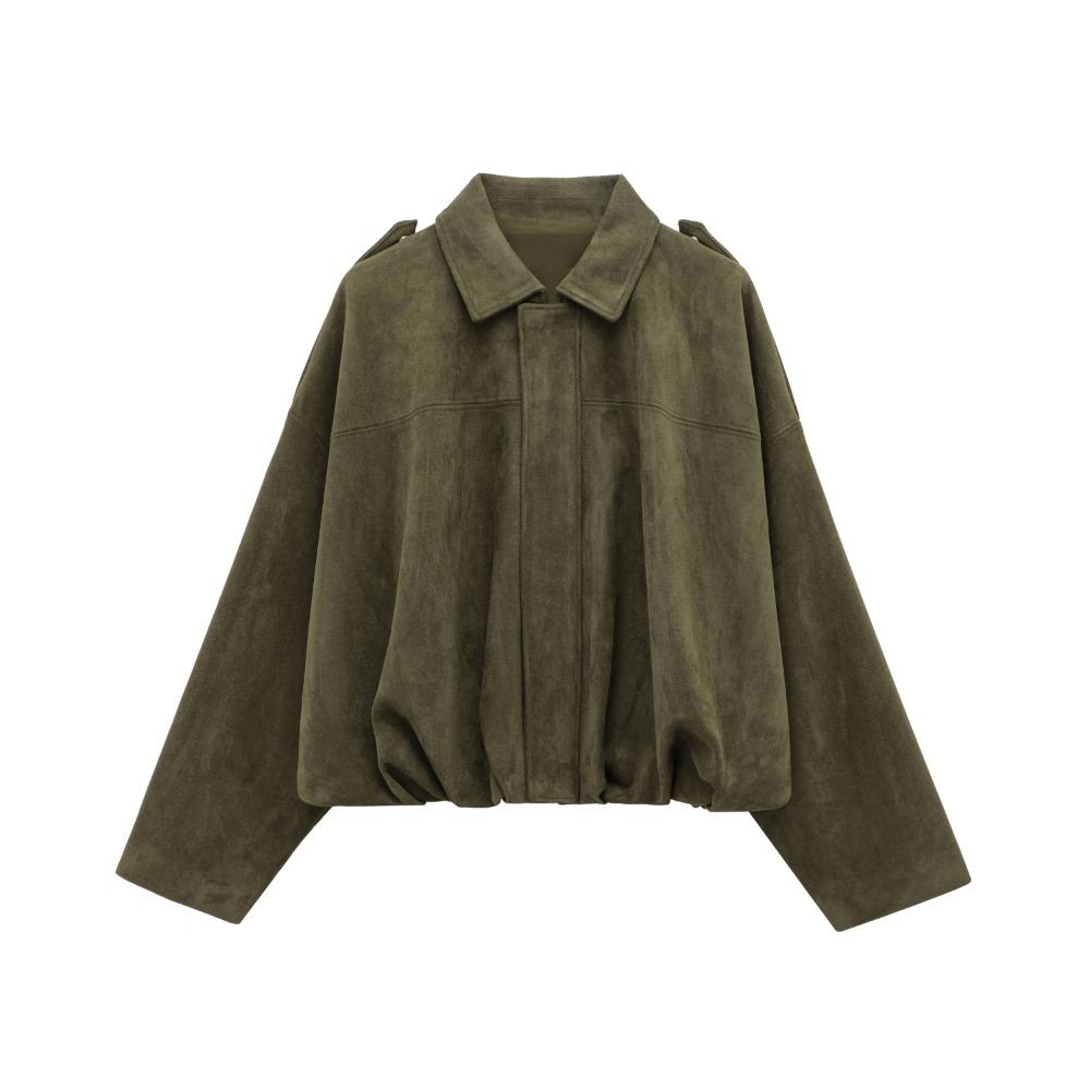 Apolline Renard | Oversized Dropped Shoulder Bomber Jacket - Image 1