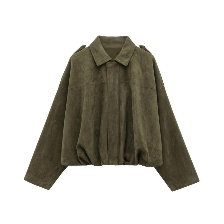 Apolline Renard | Oversized Dropped Shoulder Bomber Jacket - Image 1