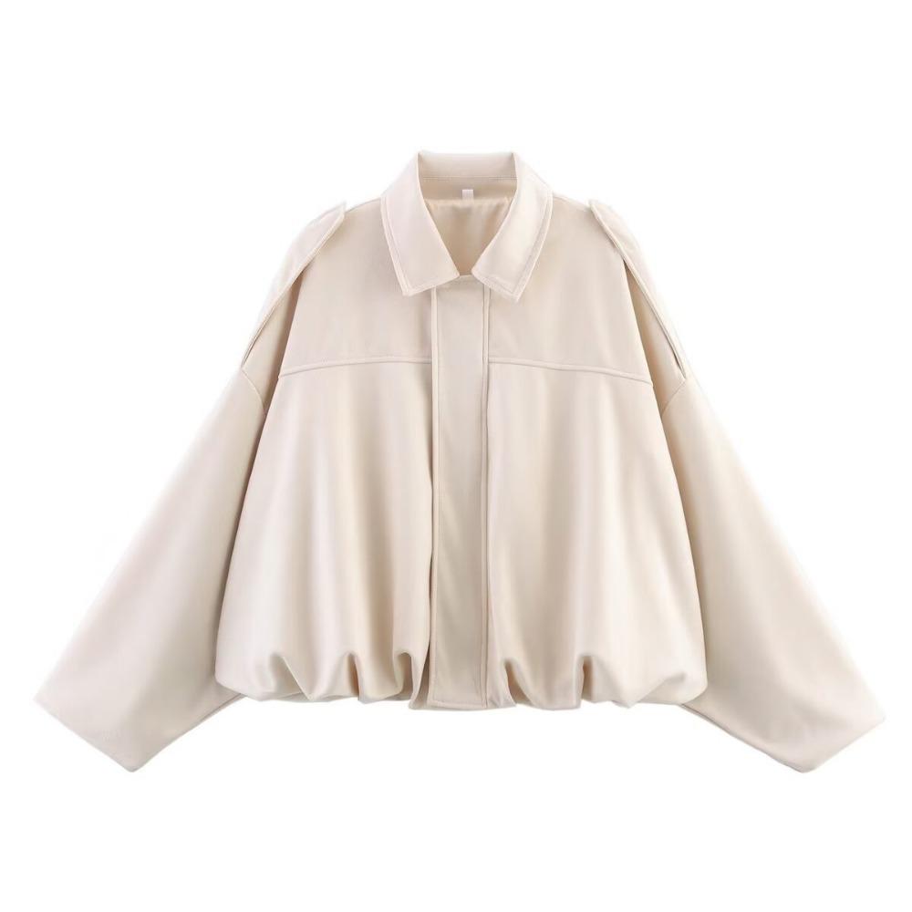 Apolline Renard | Oversized Dropped Shoulder Bomber Jacket - Image 6