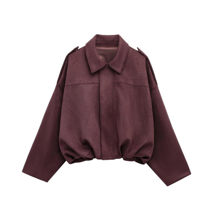Apolline Renard | Oversized Dropped Shoulder Bomber Jacket - Image 8