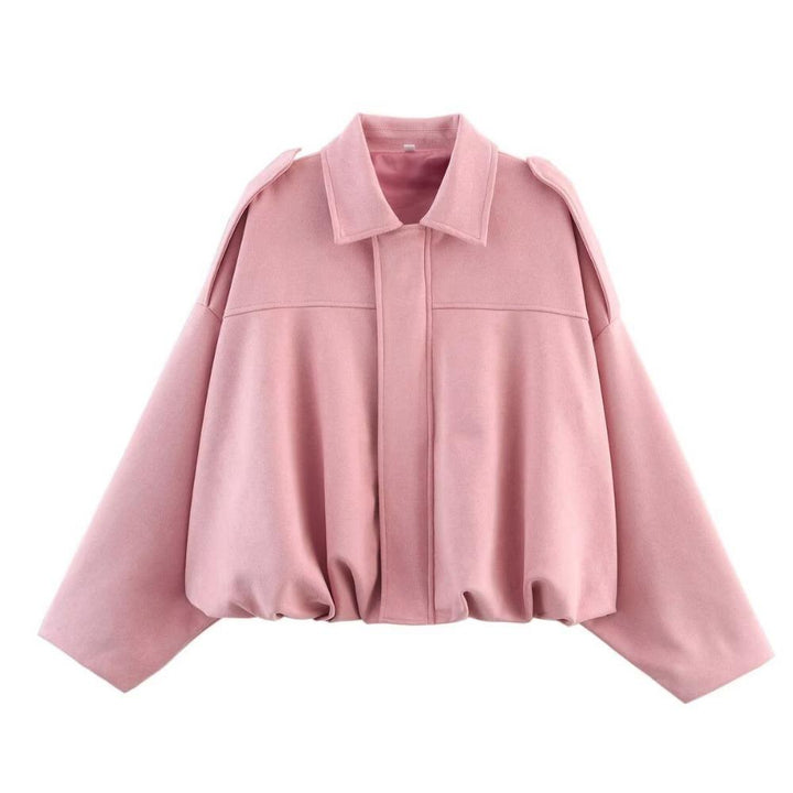 Apolline Renard | Oversized Dropped Shoulder Bomber Jacket - Image 9