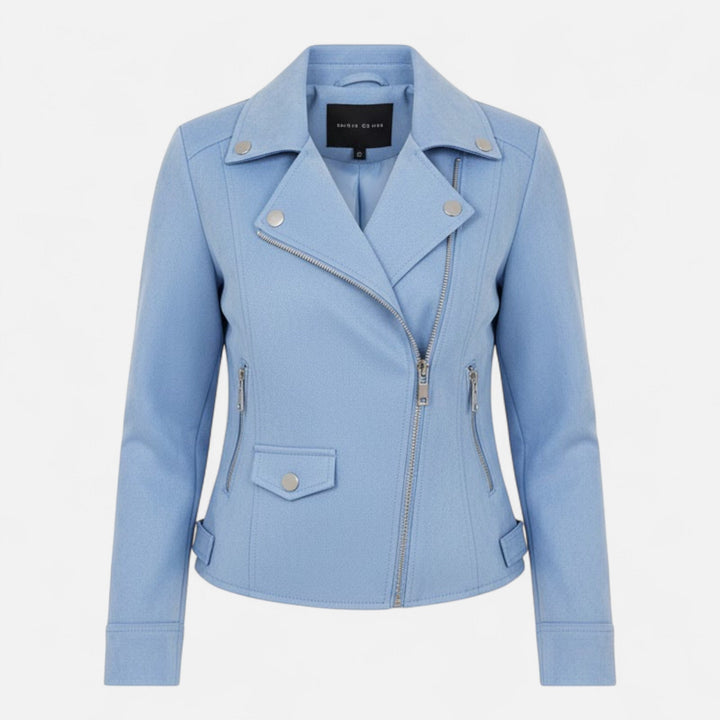 Aurelie Fontan | Slim Suede Moto Jacket - Image 14