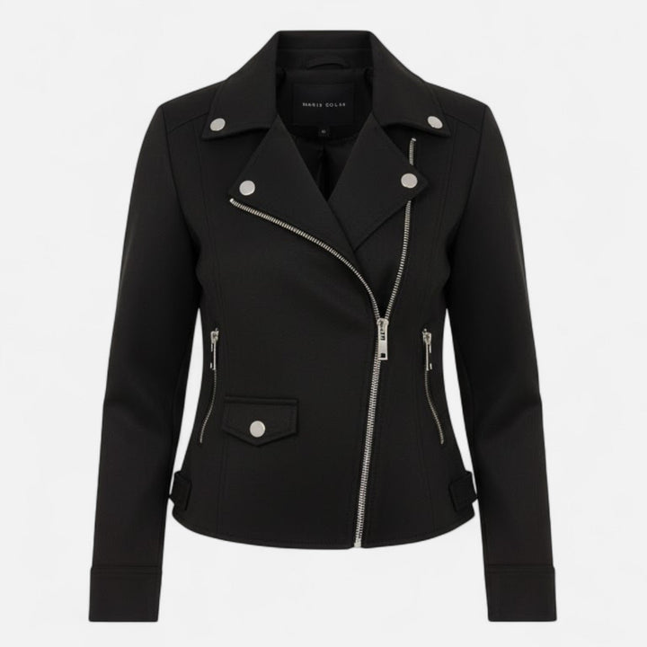 Aurelie Fontan | Slim Suede Moto Jacket - Image 5