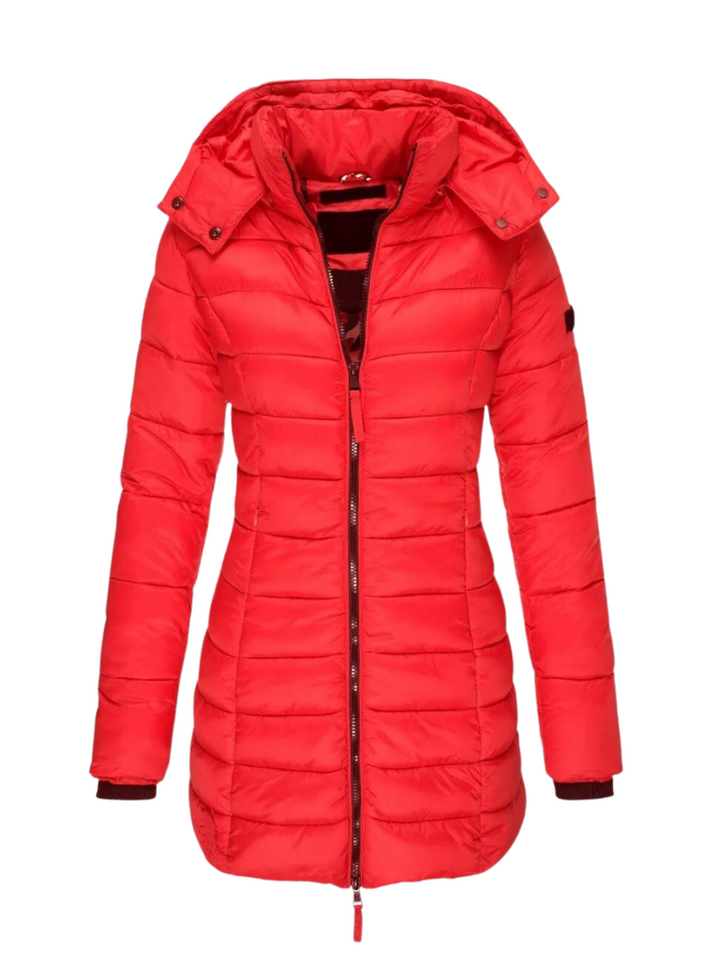 Aurore Delage | Longline Quilted Puffer Coat - Image 5