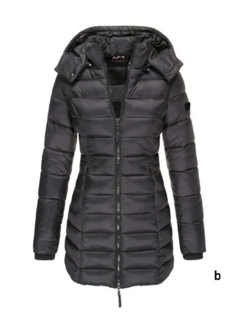 Aurore Delage | Longline Quilted Puffer Coat - Image 8