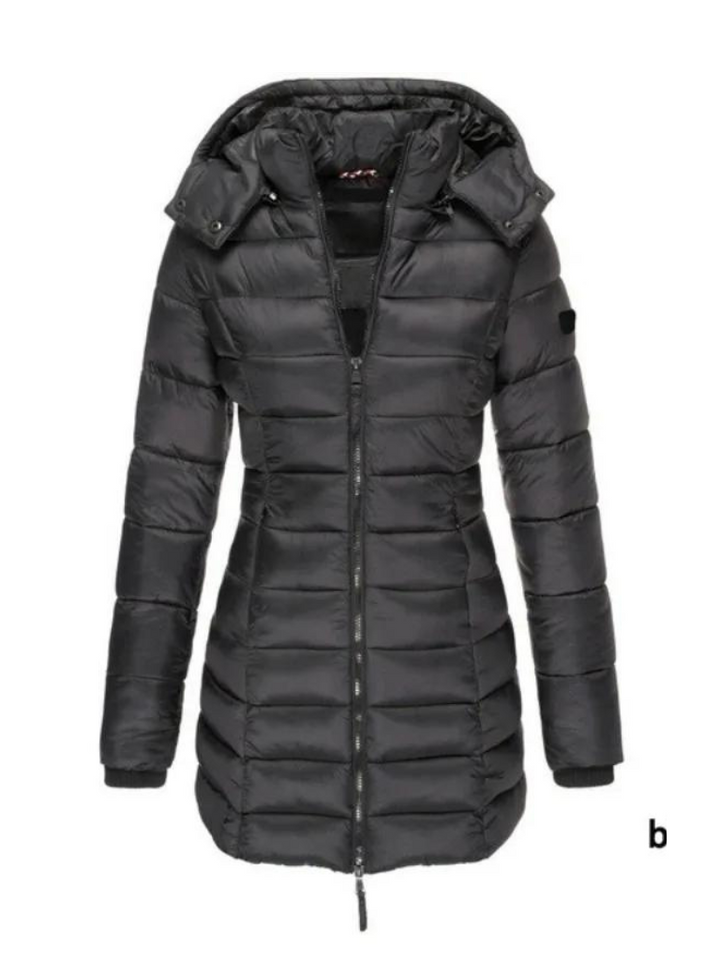 Aurore Delage | Longline Quilted Puffer Coat - Image 8