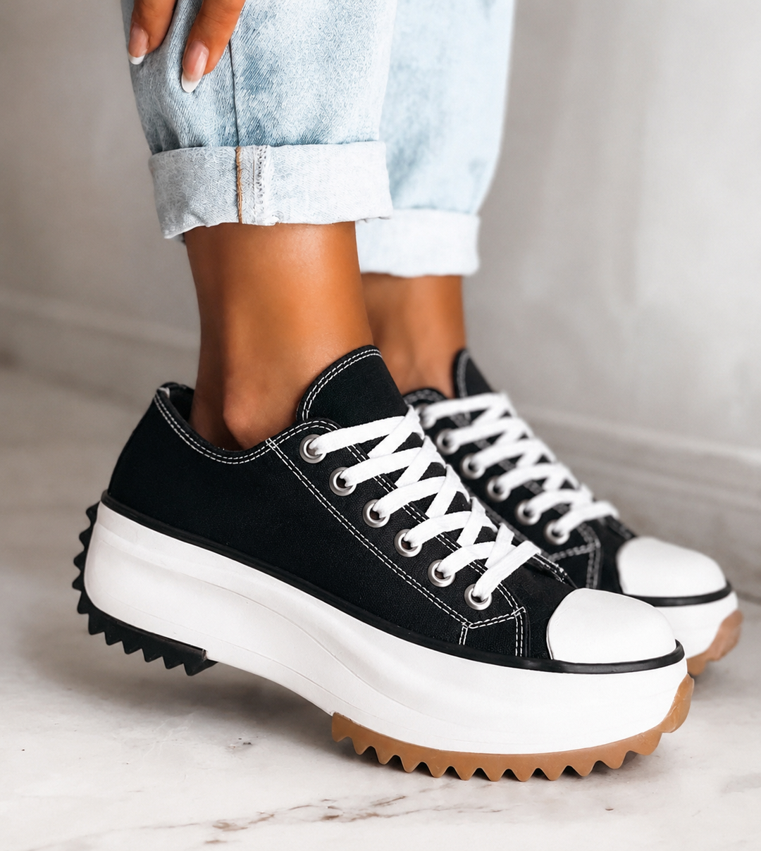 Aymeline Salignac | Platform Lace-Up Sneakers - Image 5