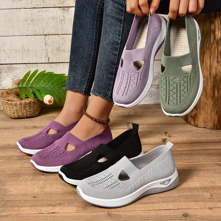Beatrice Lucet | Orthopaedic Mesh Slip-On Sneakers - Image 13