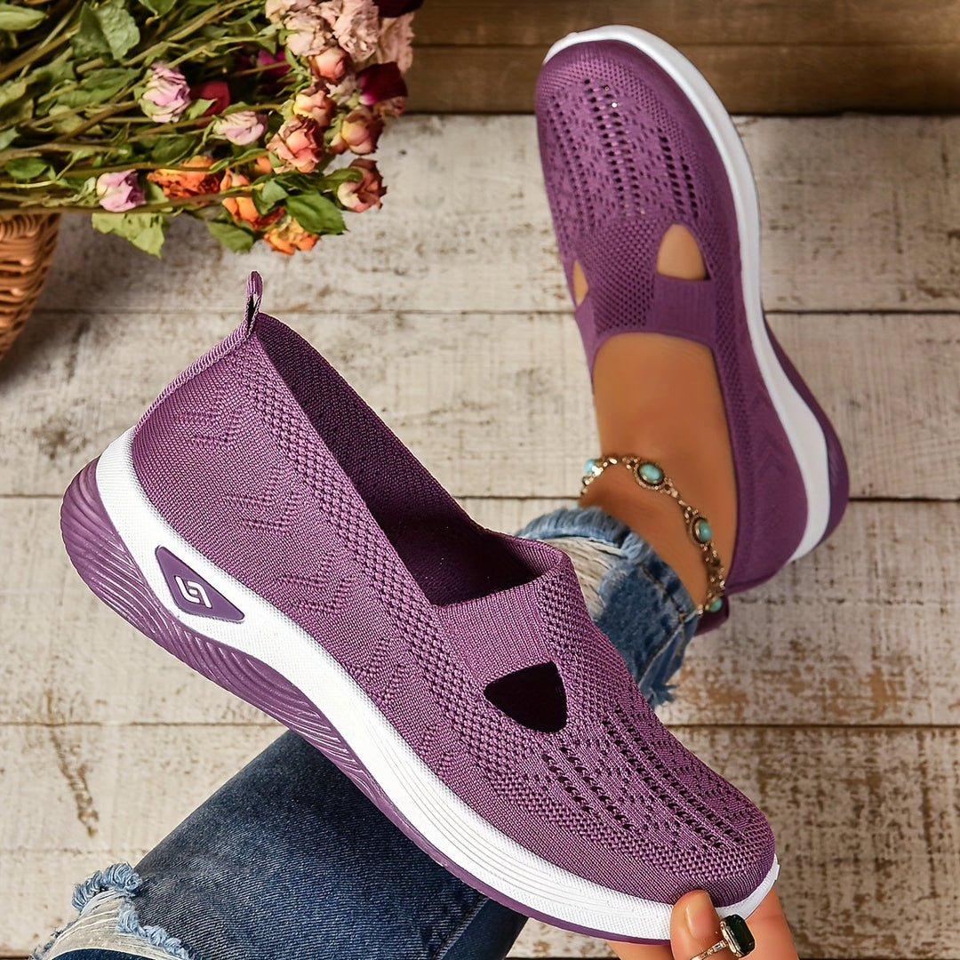 Beatrice Lucet | Orthopaedic Mesh Slip-On Sneakers - Image 15