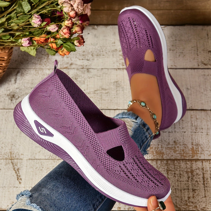Beatrice Lucet | Orthopaedic Mesh Slip-On Sneakers - Image 15