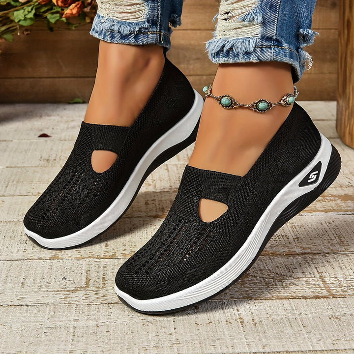 Beatrice Lucet | Orthopaedic Mesh Slip-On Sneakers - Image 4
