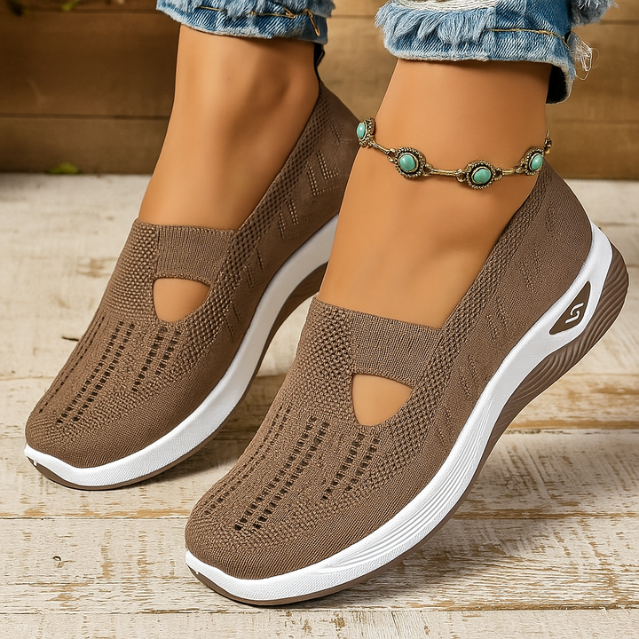 Beatrice Lucet | Orthopaedic Mesh Slip-On Sneakers - Image 8