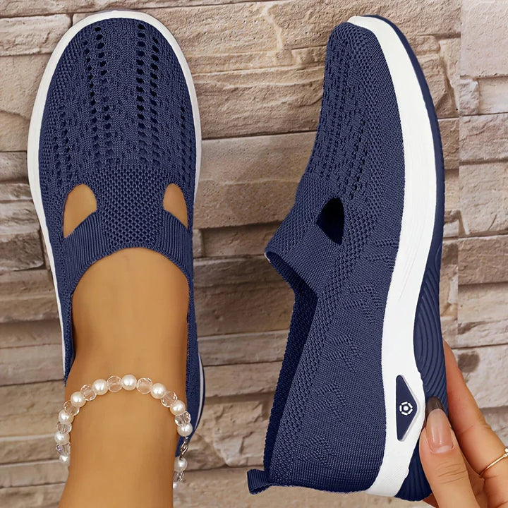 Beatrice Lucet | Orthopaedic Mesh Slip-On Sneakers - Image 9