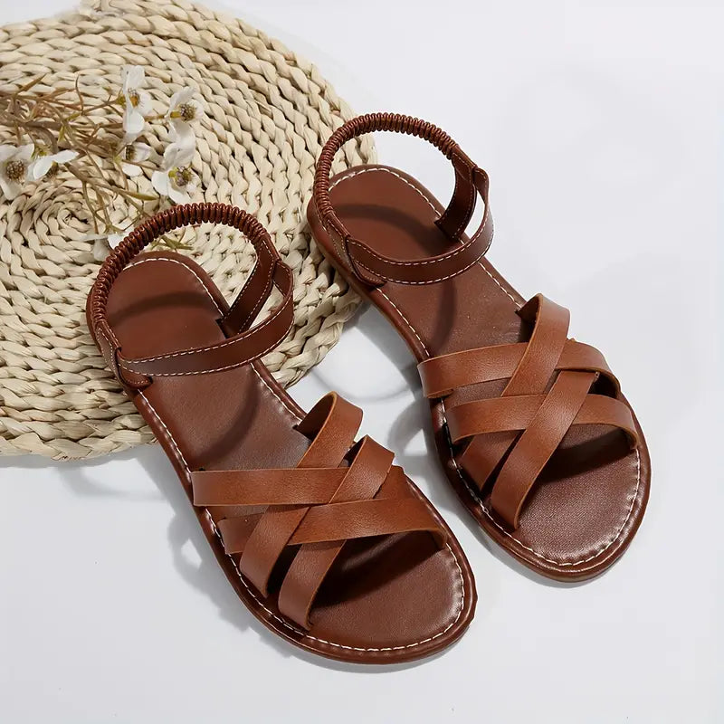 Camille Rambert | Orthopedic Woven Strap Sandals - Image 2