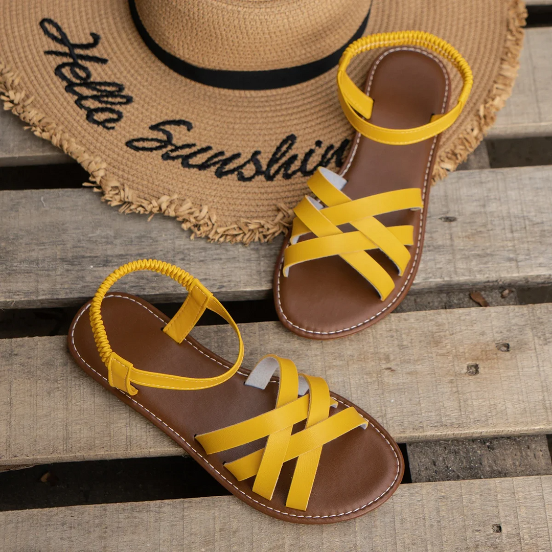 Camille Rambert | Orthopedic Woven Strap Sandals - Image 4