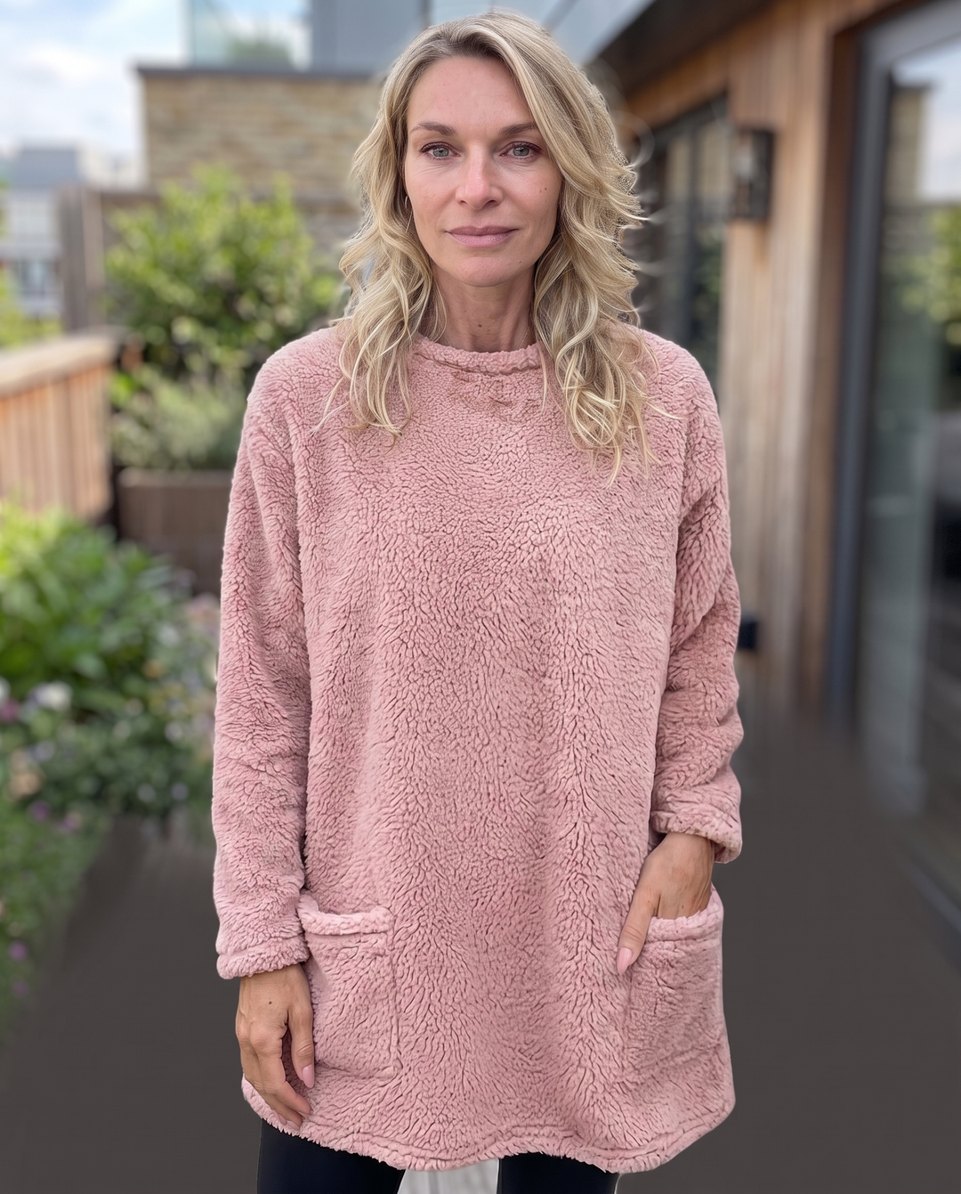 Colette Rambert | Plush Fleece Tunic Sweater - Image 1