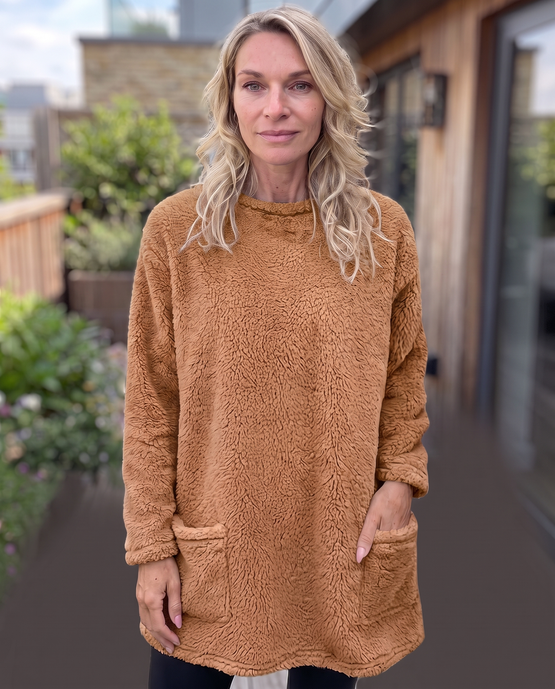 Colette Rambert | Plush Fleece Tunic Sweater - Image 5
