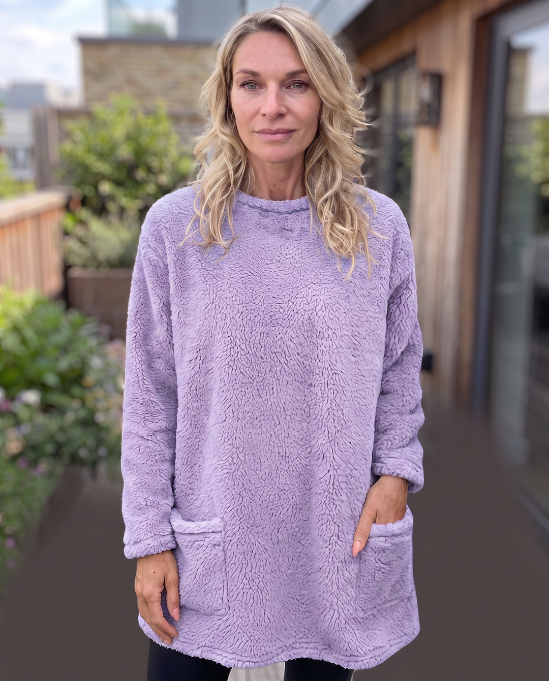 Colette Rambert | Plush Fleece Tunic Sweater - Image 7