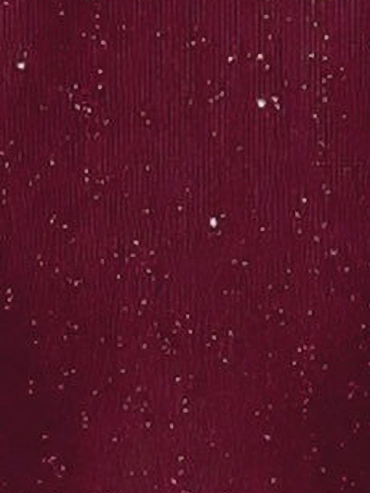 Coralie Marsollier glitter mini dress with sheer cape sleeves, keyhole cutout and high mock neck