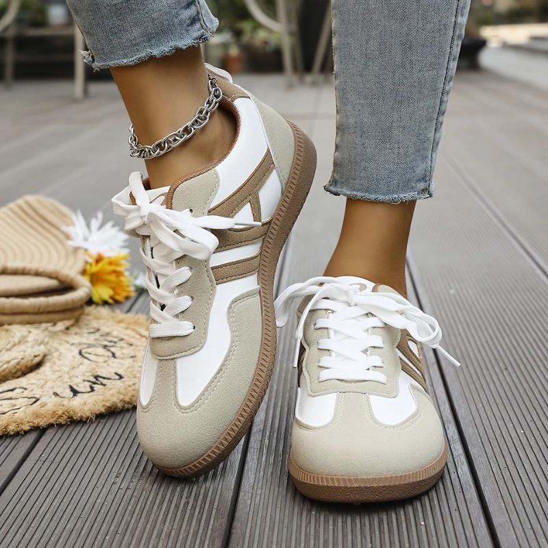 Crystal | Supportive Wide-Toe Sneakers