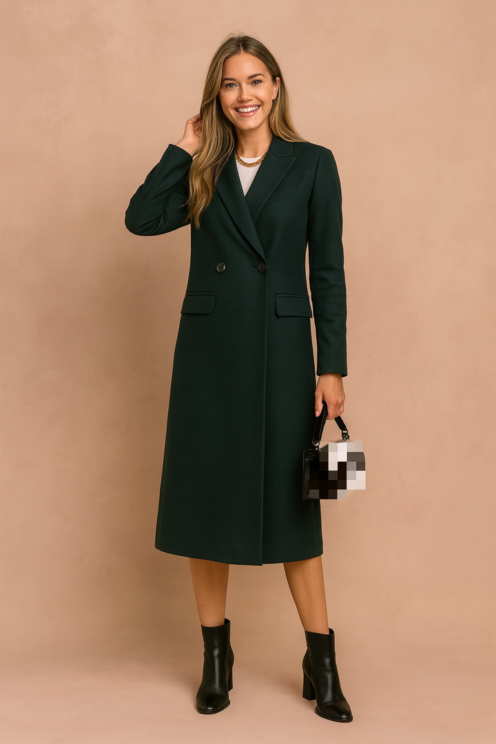Elodie Marchetti | Double-Breasted Tailored Coat - Image 3