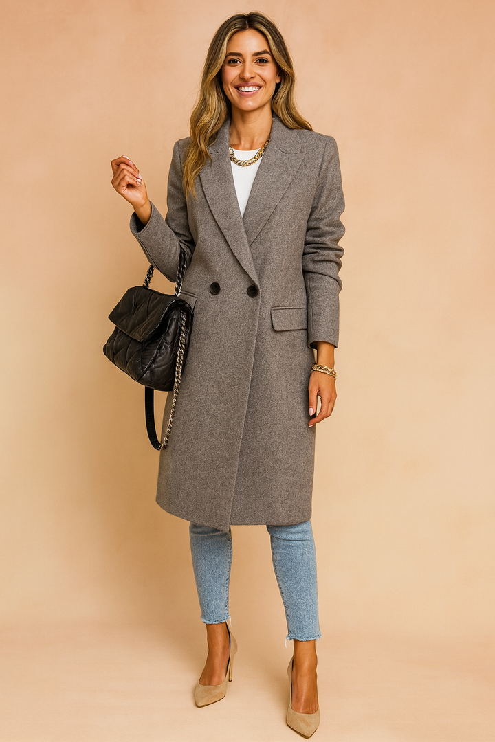 Elodie Marchetti | Double-Breasted Tailored Coat - Image 5