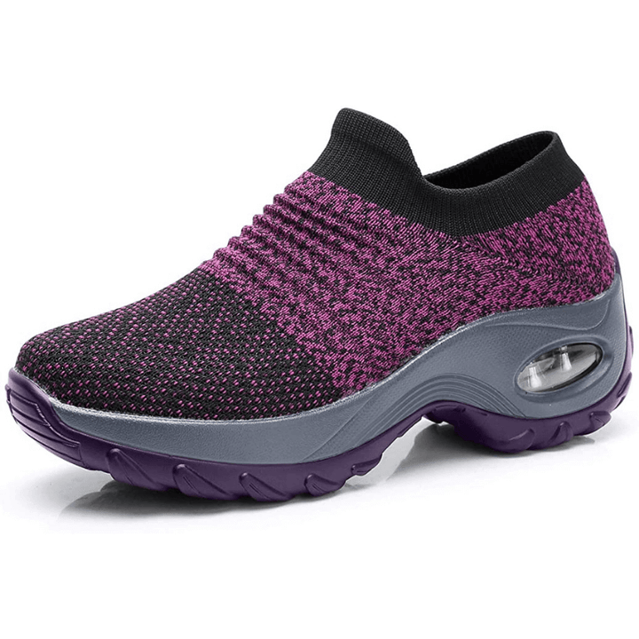 Emeline Costeau | Sock Knit Slip-On Sneakers - Image 10