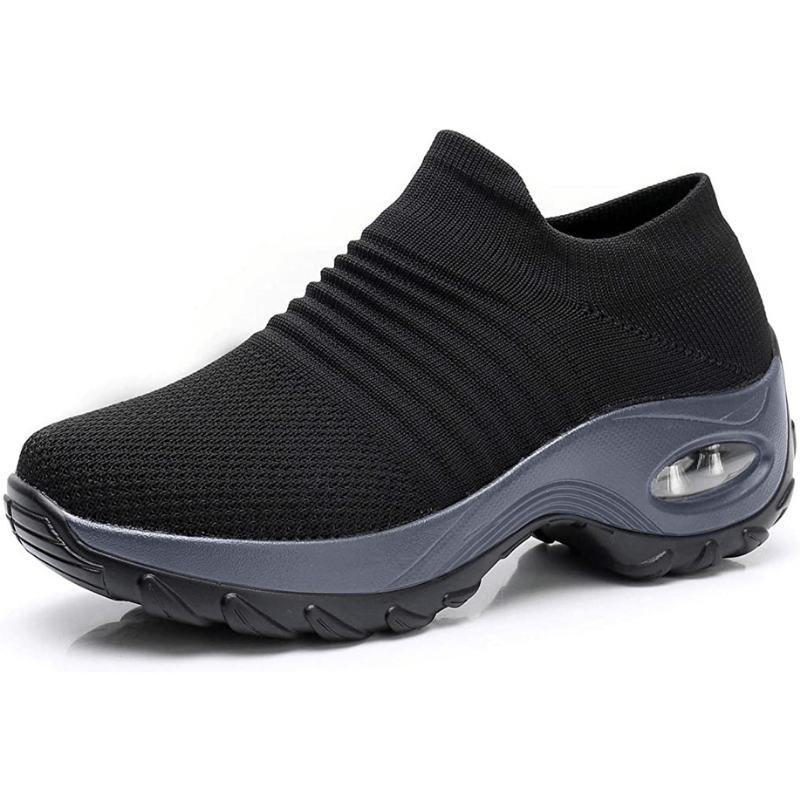 Emeline Costeau | Sock Knit Slip-On Sneakers - Image 2